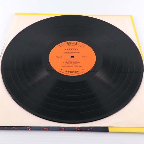 Tibor Rakossy - Rendezvous At The Chardas -Gypsy Orchestra- 12" Vinyl LP SG-1002 - Picture 8 of 8